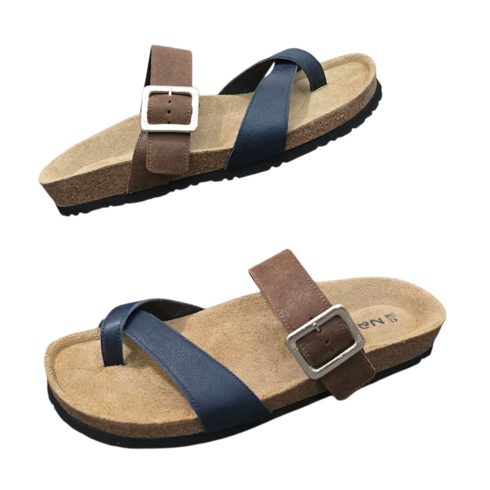 Naot Fresno Sandal EU 41 US Womens Size 10 US Mens Size 8 Antique Brown Leather